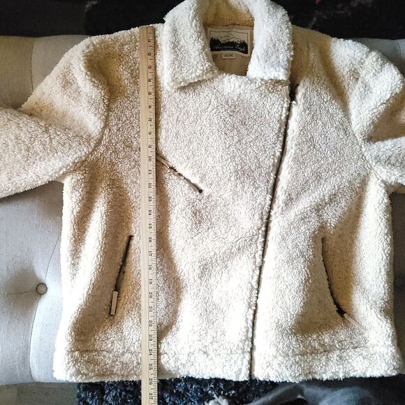 American Eagle Sherpa Moto Jacket Womens XL - Picture 14 of 14
